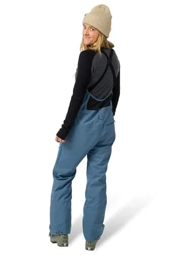 Flylow Foxy Insulated Waterproof Ski Bib Pants | 40g Recycled Greenloft | Ocean - 2 thumbnail 5