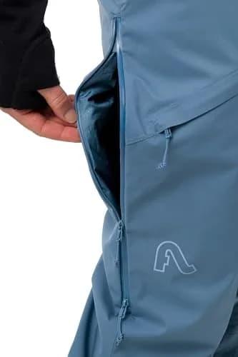 Flylow Foxy Insulated Waterproof Ski Bib Pants | 40g Recycled Greenloft | Ocean - 2 thumbnail 6