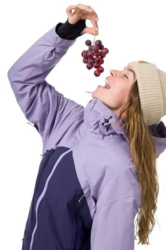 Flylow Women's Sarah Insulated Waterproof Ski Jacket - Aurora/Currant - M | All-Mountain Waterproof & Insulated thumbnail 7