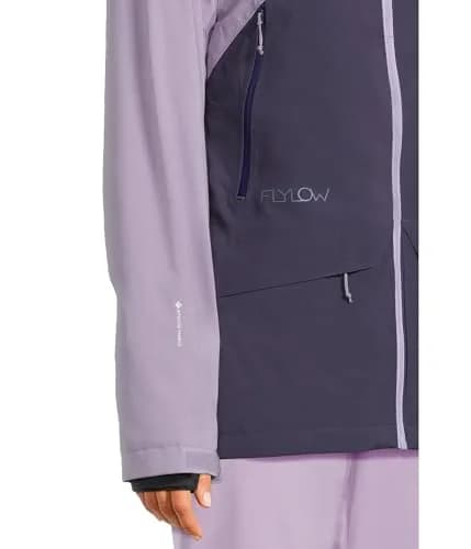 Flylow Women's Sarah Insulated Waterproof Ski Jacket - Aurora/Currant - M | All-Mountain Waterproof & Insulated thumbnail 3