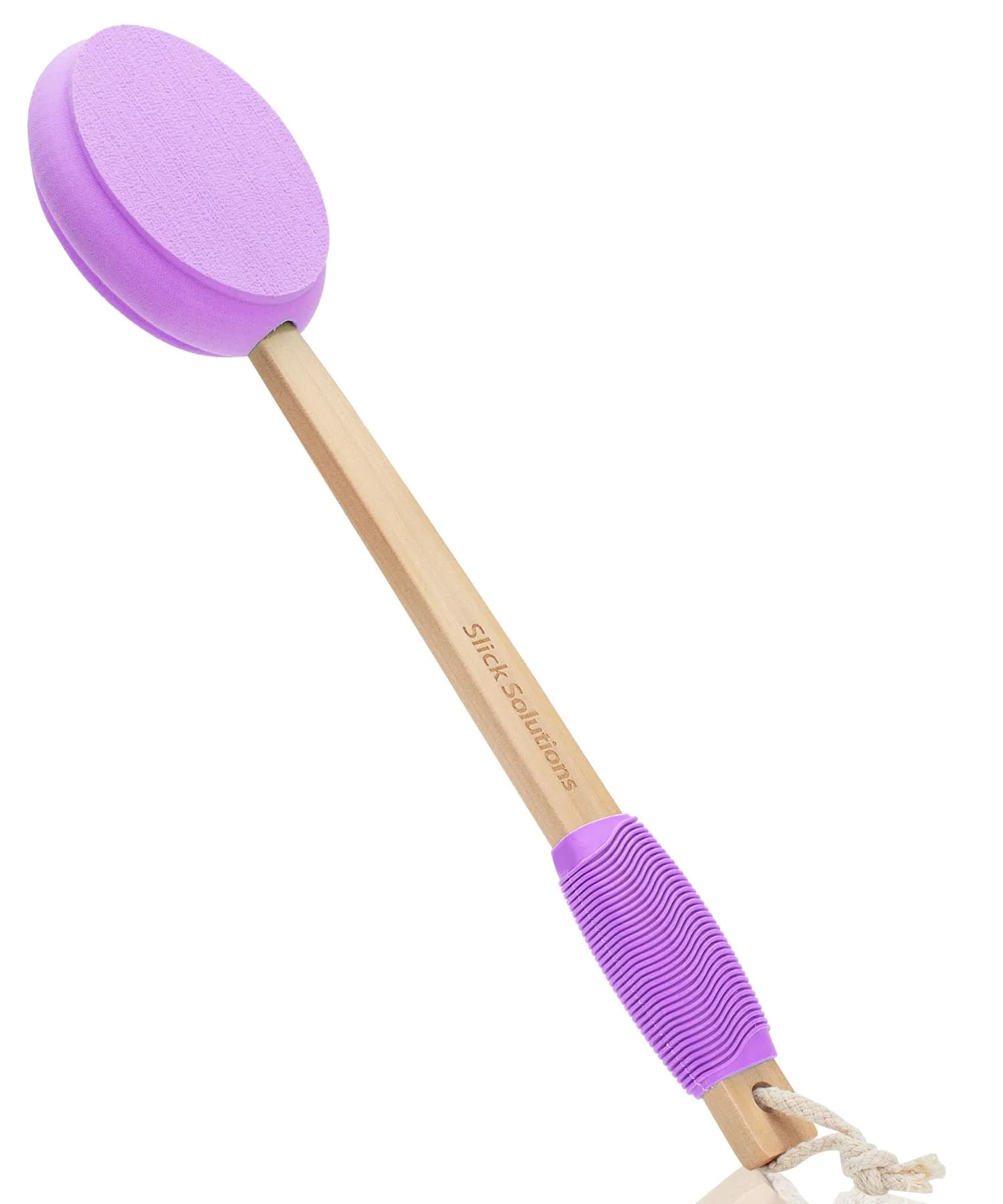 Slick Solutions Purple Lotion Applicator 44 cm (17 Inch) | Certified Organic Foam Pad - main product image
