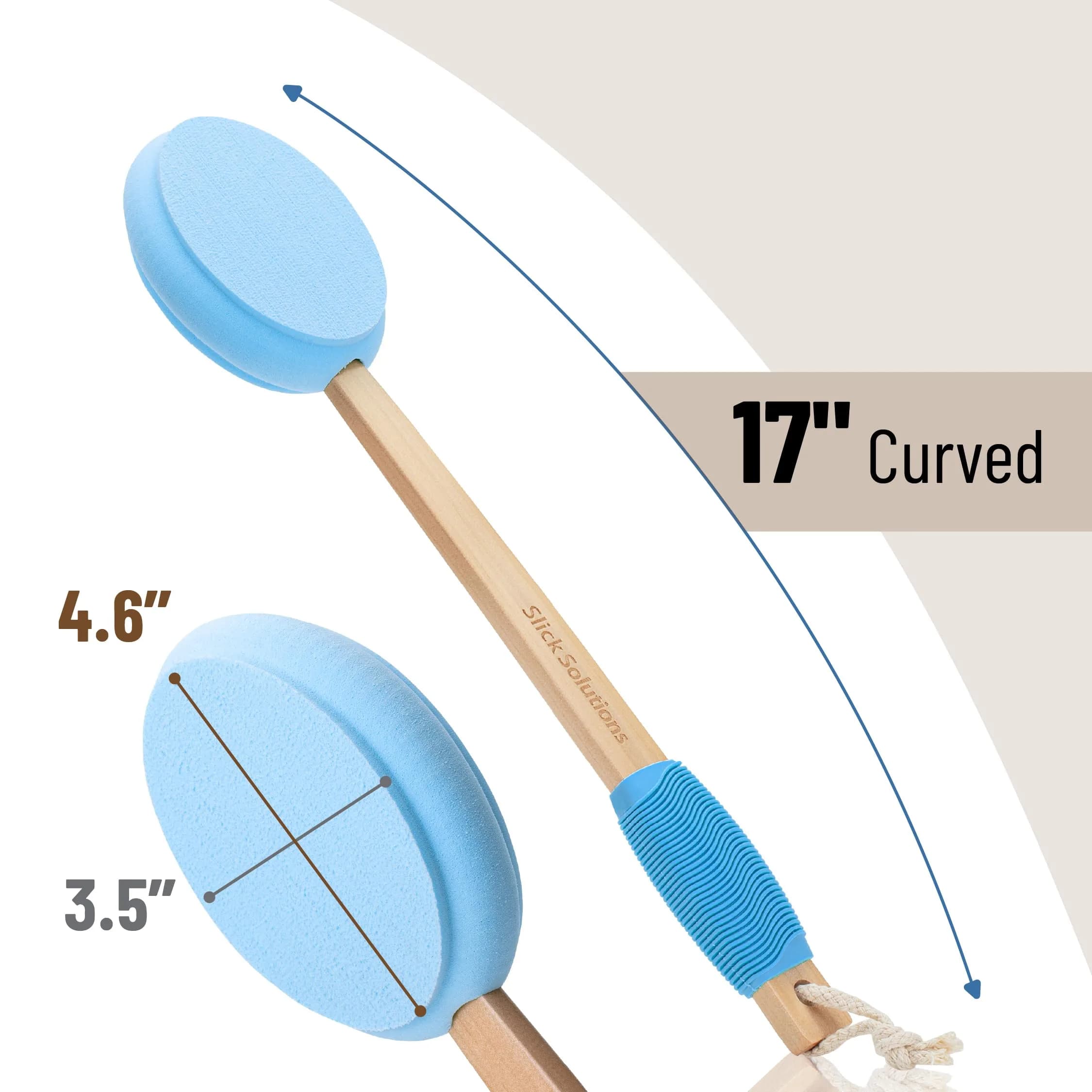 Slick Solutions 17 inch Blue Lotion Applicator | Easy Reach for Back & Body - view 2