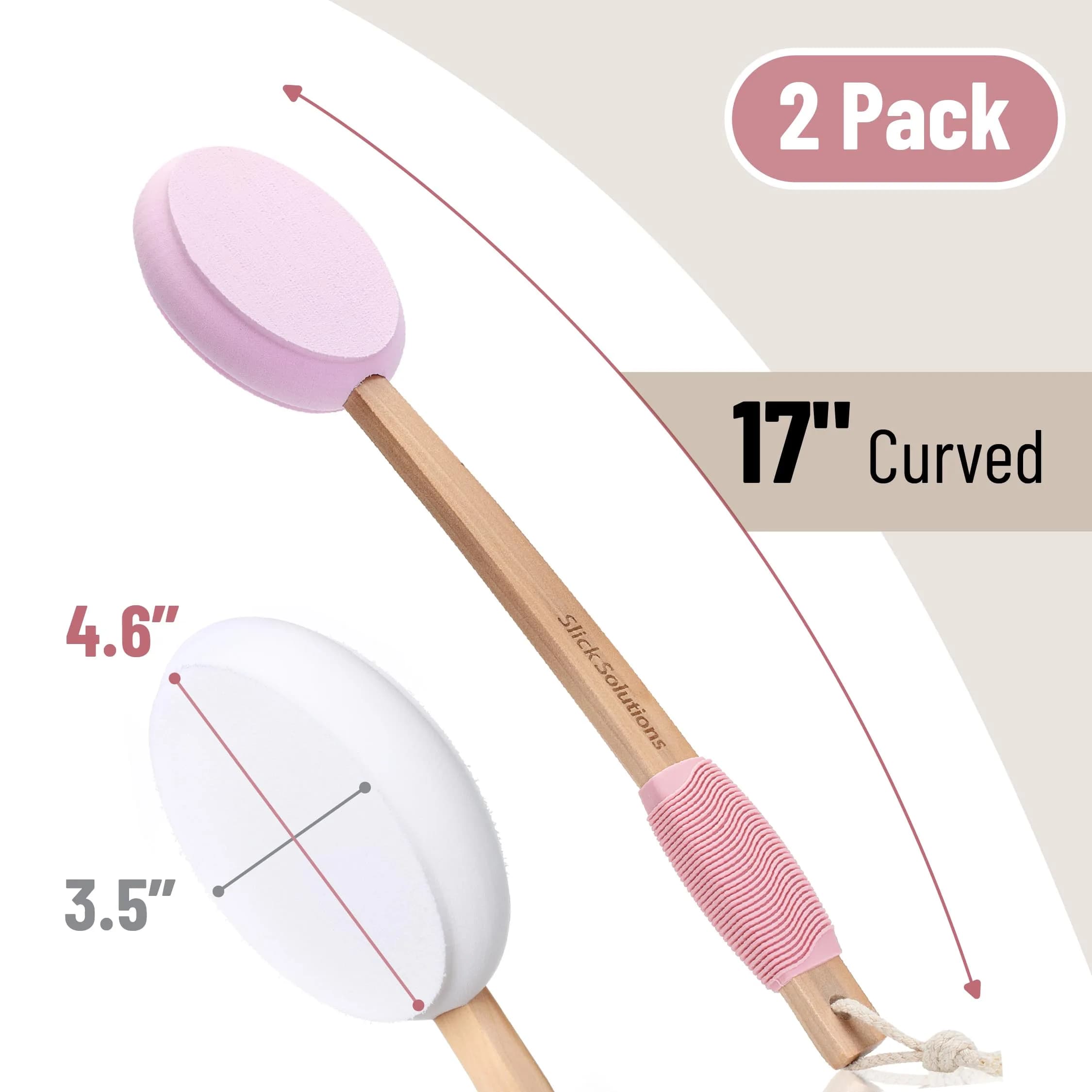Slick Solutions 17 Inch Lotion Applicator 2 Pack - White and Pink - view 2