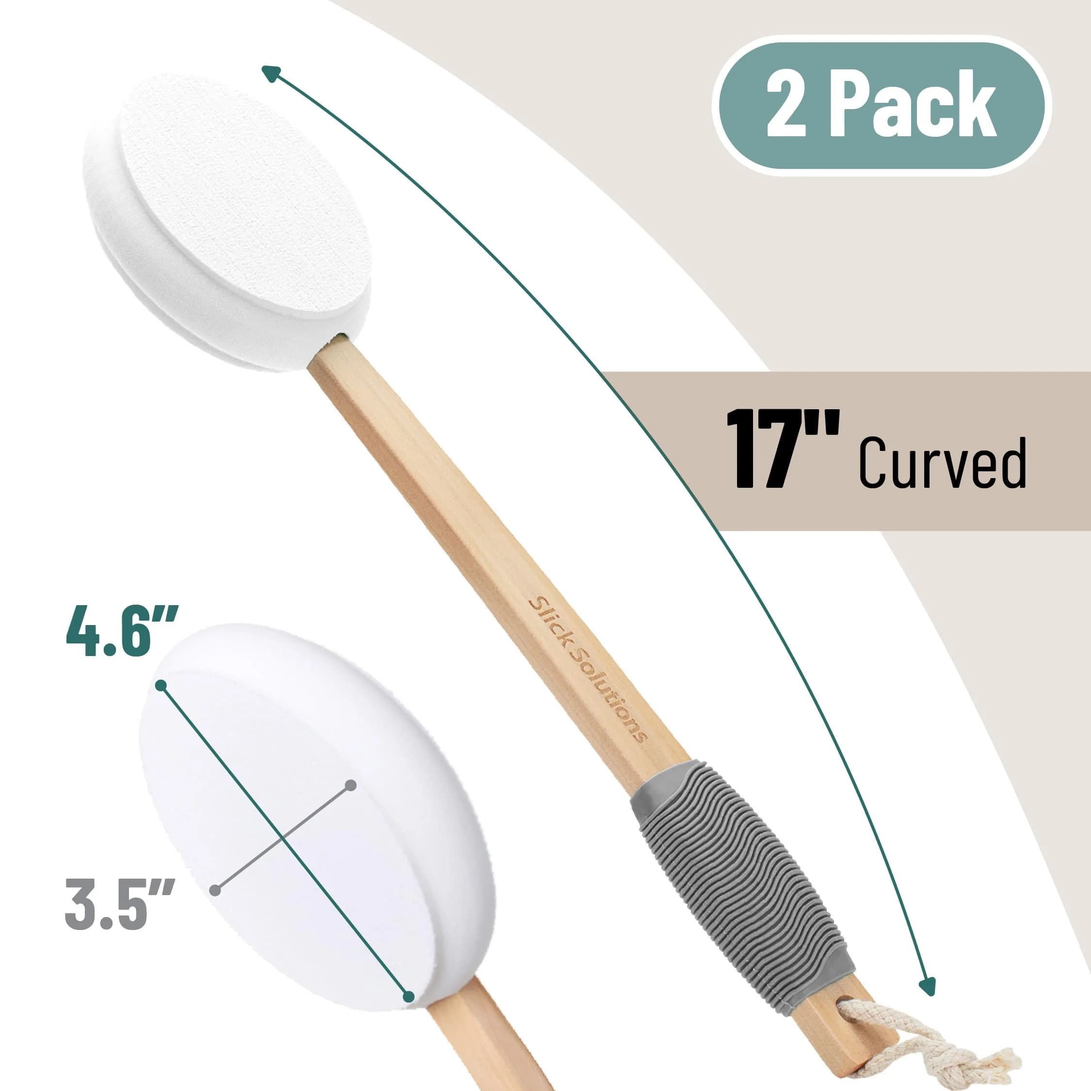 Slick Solutions 17 inch Lotion Applicator with Grey Grip - 2 Pack | Easy Reach for Back & Body - view 2