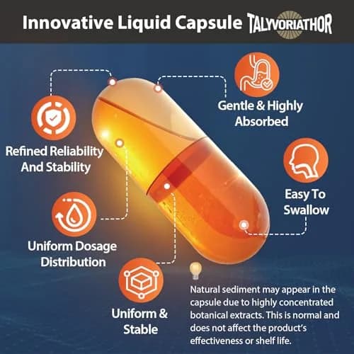 Talyvorlathor DHT Blocker for Men 90 Capsules | Hair Growth & Hair Loss Support thumbnail 4