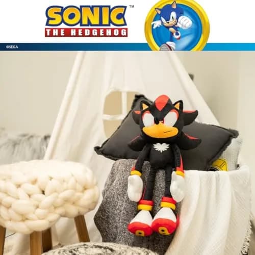 Franco Shadow the Hedgehog Plush Cuddle Pillow Buddy 56cm (22") | Officially Licensed SEGA Product thumbnail 6