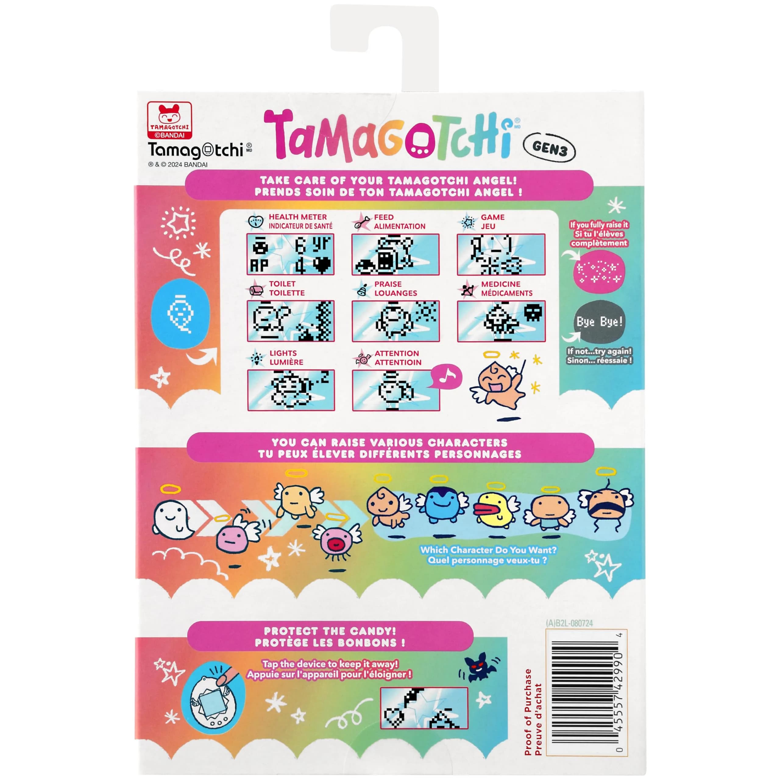 Tamagotchi Original Angel Sky Electronic Pet | Interactive Toy for Kids 8+ - view 7