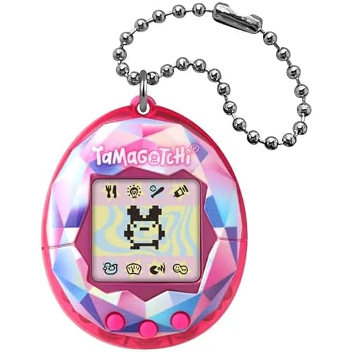 Tamagotchi Original Pink Treasure Jewel Electronic Pet | Nostalgic Fun for Kids 8+ - main product image