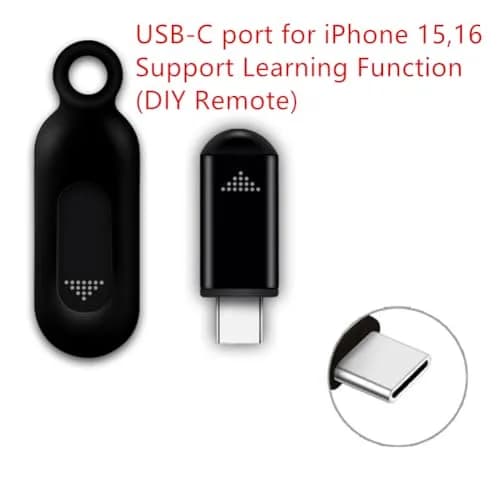Tuanzi R09 Mini Smartphone IR Remote Controller Adapter for Android & iPhone | Universal Infrared Control thumbnail 2
