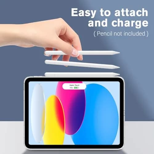 ProCase Clear Back Case for iPad 10th Gen 10.9 Inch 2022 (A2696) | Slim Fit Transparent Cover thumbnail 5