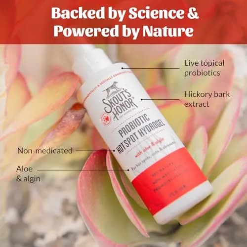 SKOUT'S HONOR Probiotic Hot Spot Hydrogel for Dogs 4 oz | Soothes & Heals Skin thumbnail 5