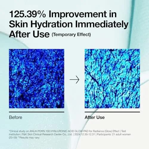 ANUA PDRN 100 Hyaluronic Acid Toner Pad, 6.1 fl oz (180 ml), 60 Count | Hydrating & Radiance Boosting thumbnail 6
