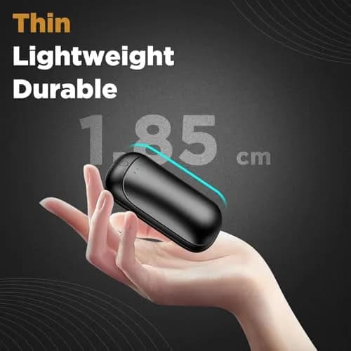 Lerat Rechargeable Hand Warmers 2 Pack (3.32" x 1.8" x 0.79") | 3 Heat Settings, 6-12 Hour Warmth thumbnail 2