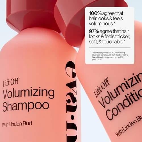 Eva NYC Volumizing Shampoo for Thin, Fine Hair | Instant Volume & Moisture, 10 fl oz thumbnail 2