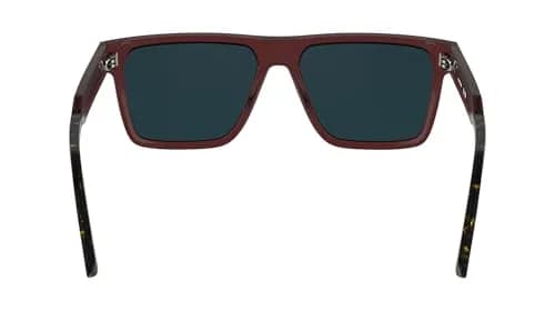 Lacoste Sunglasses L6059S - Transparent Burgundy with Solid Blue Lens | Rectangular, RXable, Charismatic Design thumbnail 5