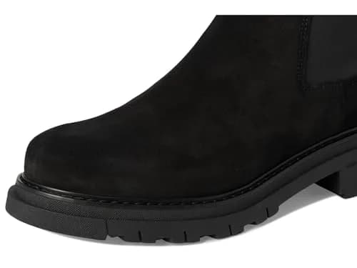 C LA CANADIENNE Darren Black Women's Chelsea Boot 6.5 US | Waterproof Italian Suede, Microfiber Lining, Block Heel thumbnail 8