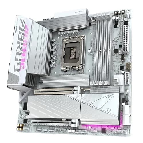 GIGABYTE B860M AORUS Elite WF6E ICE Motherboard | Intel Core Ultra Series, DDR5, PCIe 5.0, WiFi 6E thumbnail 4