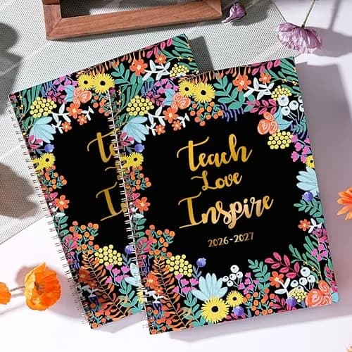 MaaIbok Teacher Planner 2026-2027 | Academic Organizer with Quotes (8.5'' x 11'') thumbnail 2