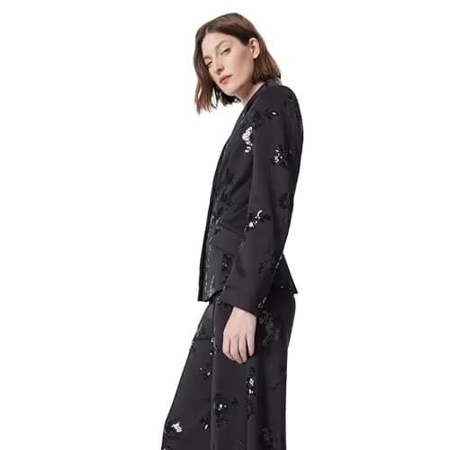 DEE OCLEPPO Womens Angela Seamed Double Button Blazer 26in | Chic, Versatile & Imported thumbnail 2