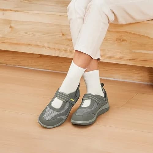 FitVille Women's Extra Wide Diabetic Sandals 7.5 Wide | Arch Support for Heel Pain & Plantar Fasciitis thumbnail 2