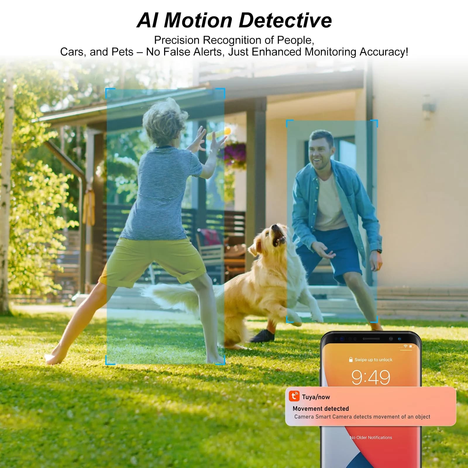 Camoon 2K Solar Security Cameras Wireless Outdoor (2 Cams, 2-Pack) | Continuous Power, Color Night Vision - view 3