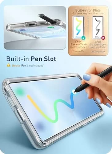 i-Blason Galaxy S25 Ultra Case MagSafe with Screen Protector Butterfly | Slim Impact-Resistant Cover thumbnail 6
