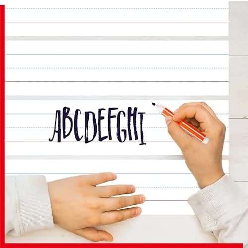 Gethelud 100 Pack Sentence Strips 17” x 3” | Classroom Handwriting Practice Tool thumbnail 7
