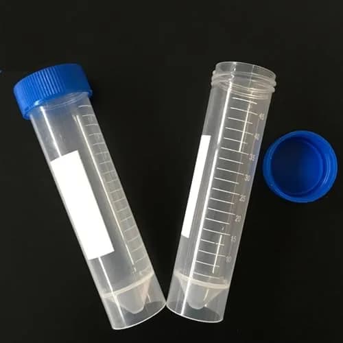 UtySty Coffee Bean Storage Tubes 50ml | 10 Pack with Scale & Seal (118*29mm, White) thumbnail 3