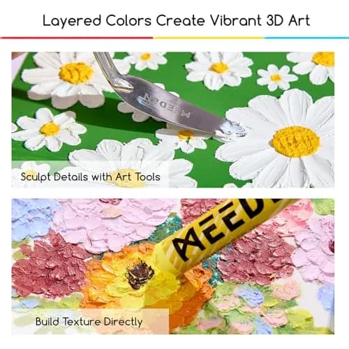 MEEDEN Soft Oil Pastels Set 72 Colors (0.39 in Diameter) | Vibrant Colors for Artists thumbnail 5