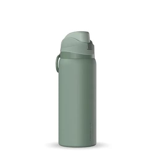 Hydrapeak Oasis 32oz (950ml) Insulated Water Bottle with Locking Chug Lid & Handle | Keeps Cold 24 Hours thumbnail 1