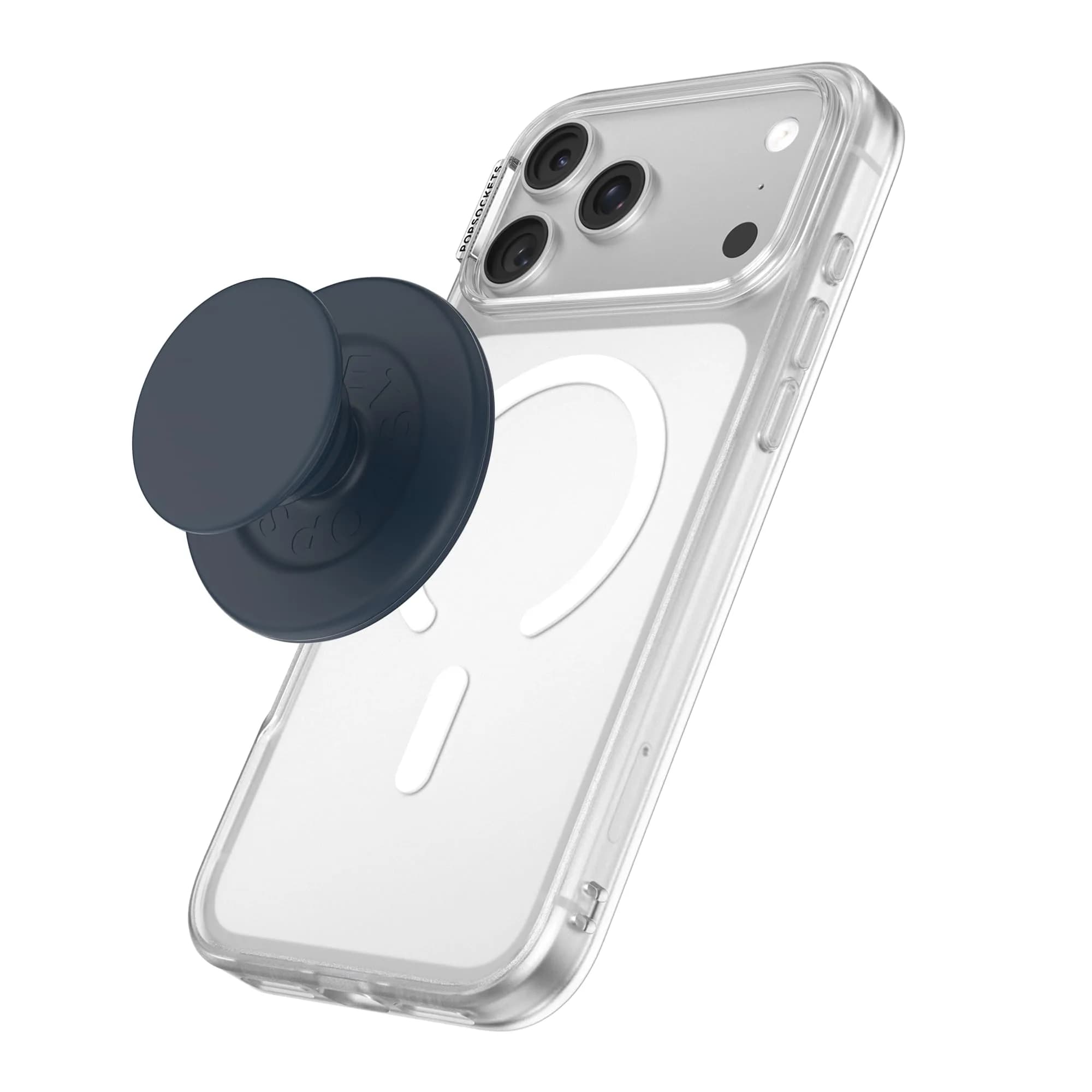 PopSockets Phone Grip for MagSafe Soft Touch Navy | Magnetic Holder & Stand — Soft Touch Navy
