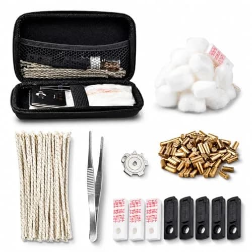 The Left Bridge Lighter Repair Kit, Vintage Lighter Repair Kit, 144PCS | Complete Petrol Lighter Maintenance Set thumbnail 1