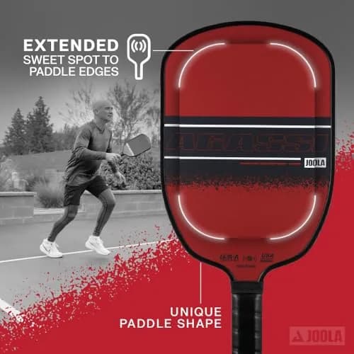 JOOLA Agassi Champion 12mm Pickleball Paddle | 42cm (16.5") x 19cm (7.5") thumbnail 6