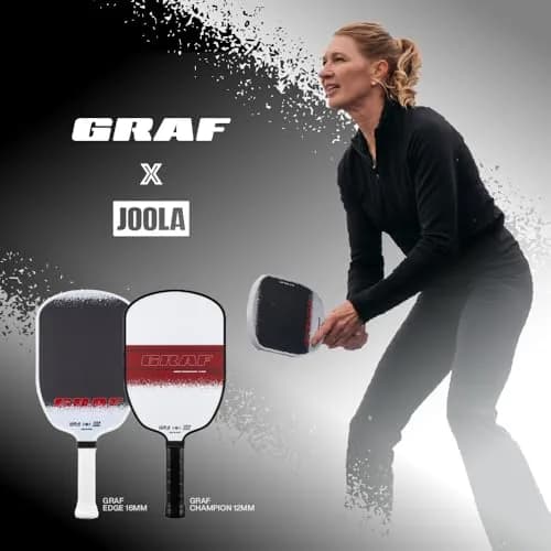 JOOLA Graf Champion 12mm Pickleball Paddle | Agassi Shape for Enhanced Spin & Control thumbnail 6