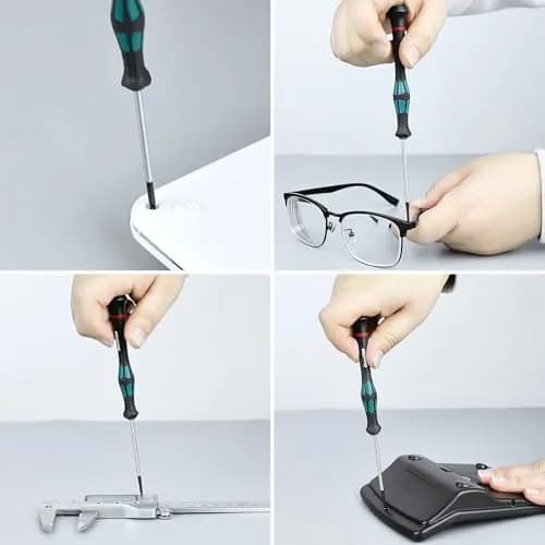 GRENPRO 10-Piece Precision Screwdriver Set with Magnetic Tips & Storage Pouch | Eyeglass, Watch, Computer, Phone Repair Tool Kit thumbnail 3