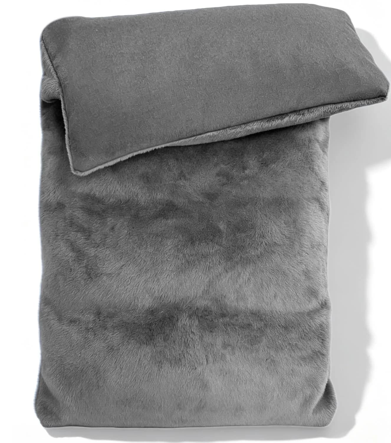 uncn Microwavable Heating Pad 13x7 Inch | Lavender Scent Moist Warm Compress for Relaxation — Gray