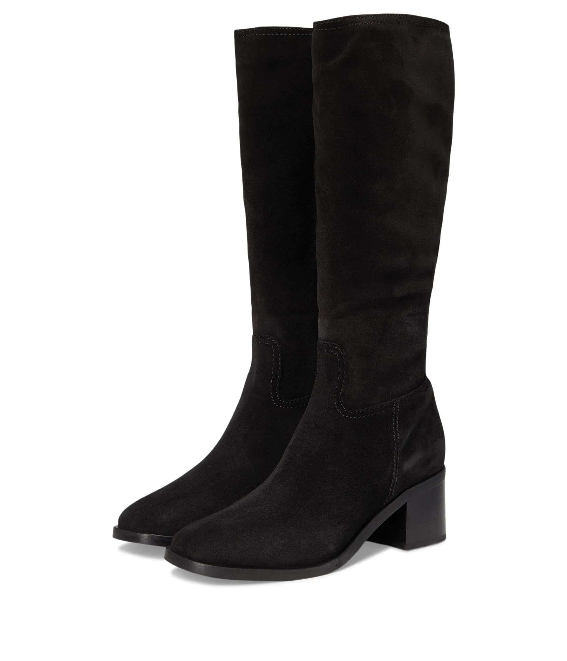 C LA CANADIENNE Jack Black Suede Knee-High Boots 8.5 | Waterproof Italian Suede
