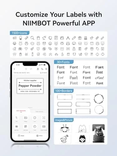 NIIMBOT 3 Roll Set Labels, 2" x 3.2" Waterproof Thermal Labels for B1/B21/B3S Printer thumbnail 6