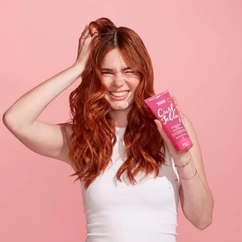 Umberto Giannini Curl Type 2 Styling Duo, Banana Coconut Air-Dry Cream (165ml / 5Fl. Oz) & Curl Jelly (198ml / 6.7Fl. Oz) | Define Wavy Hair thumbnail 5