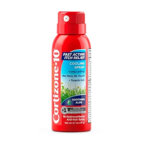 Cortizone 10 Max Strength Itch Relief Spray 2.7 oz | Soothing Aloe Formula for Minor Skin Irritations thumbnail 1