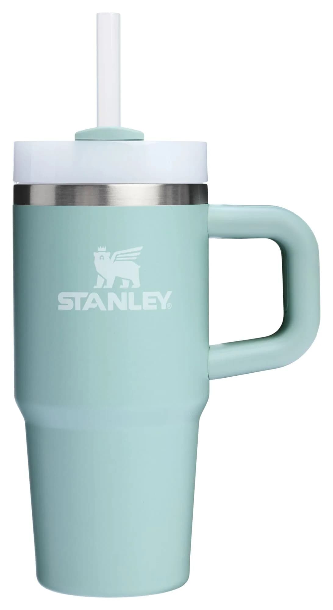 STANLEY Quencher H2.0 FlowState Tumbler 14 oz (397 ml) Seafoam | Keeps Drinks Cold for Hours - main product image