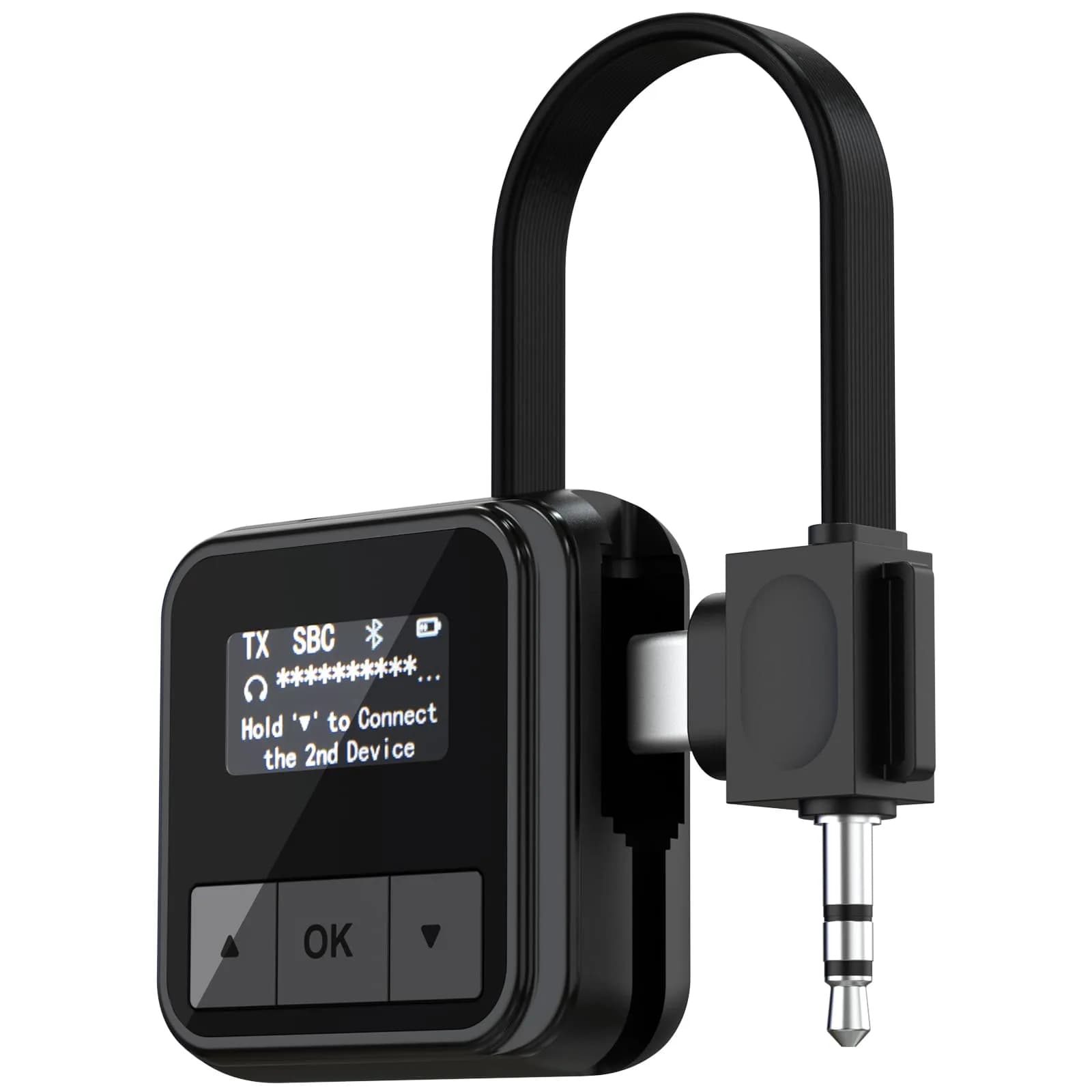 Asobilor Airplane Headphone Adapter for Bose QC Series, Golden Plated 3.5mm Jack | Connects to In-Flight Entertainment Systems - main product image