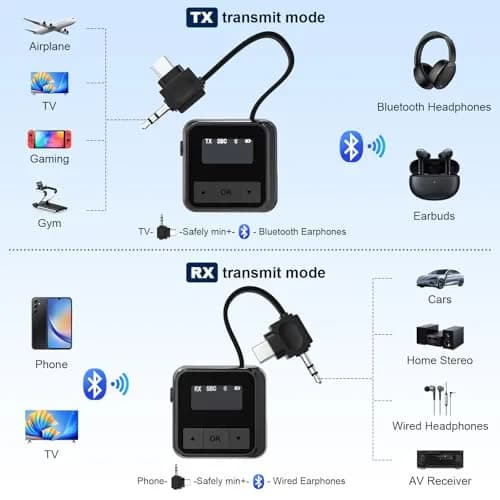 Asobilor Airplane Headphone Adapter for Bose QC Series, Golden Plated 3.5mm Jack | Connects to In-Flight Entertainment Systems thumbnail 5