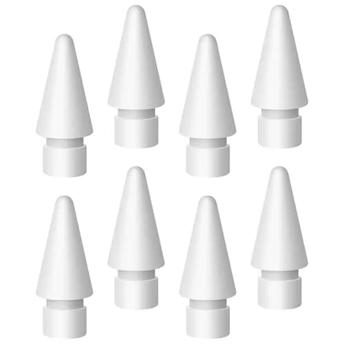 DIGIROOT 8 Pack Upgraded Apple Pencil Tips 0.72mm | Precise Control & Durable (70-120 chars) thumbnail 1