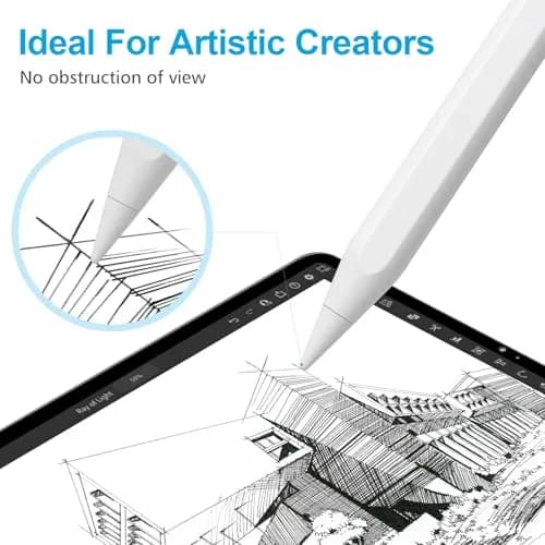 DIGIROOT 8 Pack Upgraded Apple Pencil Tips 0.72mm | Precise Control & Durable (70-120 chars) thumbnail 7