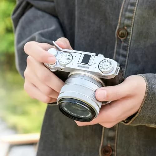 JJC Metal Thumb Grip Hot Shoe Rest for Fuji X-M5 Camera, Black | Stable & Durable thumbnail 7