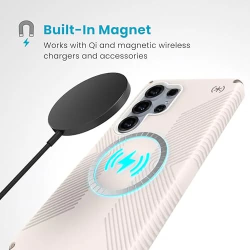 Speck Galaxy S25 Ultra Case - Magnet Case, 13-Foot Drop, No-Slip Grips, Magsafe, Raised Bezel, Presidio 2 Grip thumbnail 3