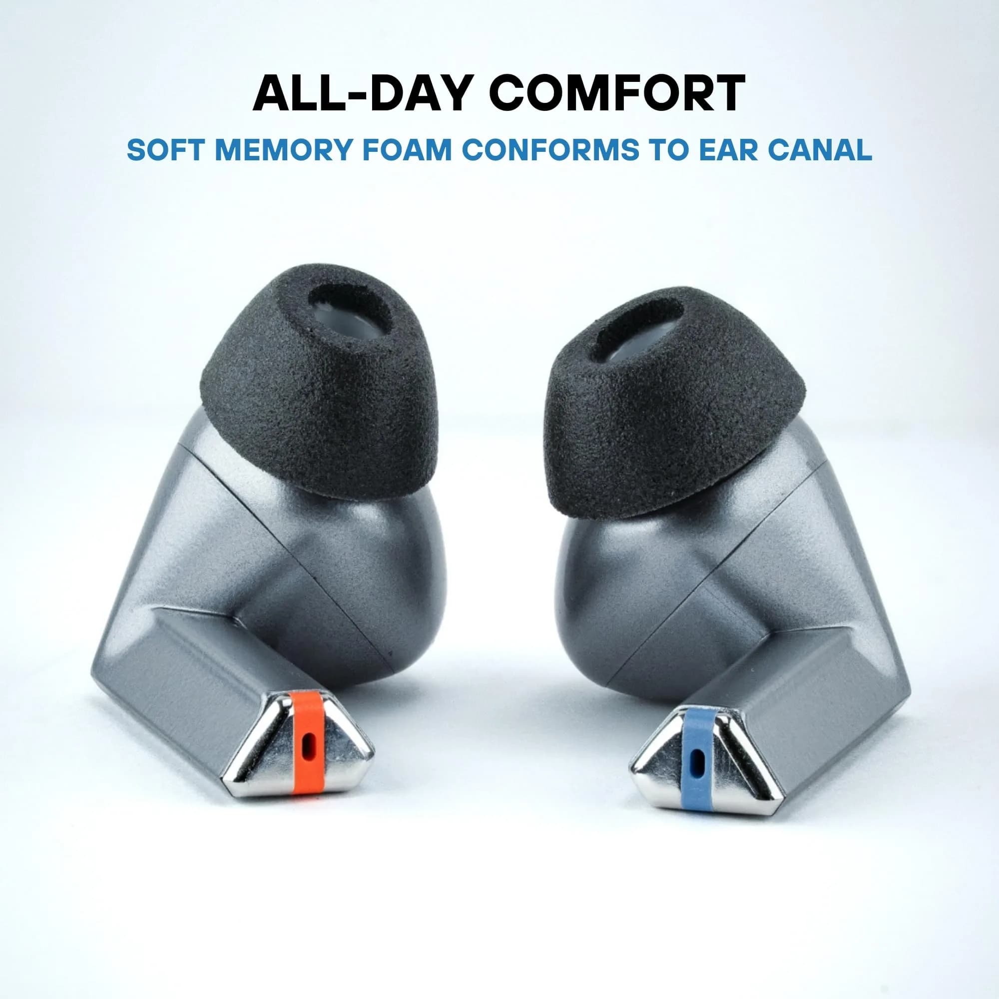 Comply TrueGrip Premium Memory Foam Replacement Ear Tips, Black (S/M/L) | 3 Pairs for Samsung Galaxy Buds Pro, Secure Fit, Noise Isolation - view 3