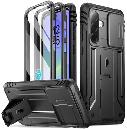 Poetic Revolution Case for Samsung Galaxy A36 5G | Rugged Shockproof with Slide Camera Cover & Screen Protector thumbnail 1