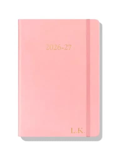 Wykeham's Executive 2026-27 Daily Journal Planner – Customization Available – July 2026 to June 2027 (Personalized Rose, 8.5"×5.5") thumbnail 4